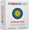 Intoleran Quatrase Forte Digestive Enzymes - 36 kapslar | Högt doserat tillskott för FODMAP Intolerans | Hjälper Digest Laktos och komplexa kolhydrater * | Pure & Vegan | Låg FODMAP
