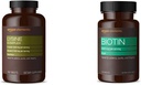 Elements Lysine Komplex med vitamin C (1500 mg L-Lysin med 100 mg Vitamin C per portion - 3 tabletter), stöder immunhälsa, vegetarian, 195 greve (Packaging kan variera) och Elements Vegan Biotin 5000 mcg - Hår, hud, naglar, 130 kapslar (4 månad leverans) (Packaging kan variera)