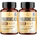 19-i-1 Hyaluronsyrakapslar - Hylunarsyra 1200 mg, med Collagen Peptides, Vitamin C, Phytoceramides - för hud, ögon, gastrointestinal, Bones Support (2 Pack)