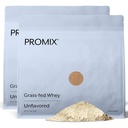 ProMix Nutrition Whey Protein Powder, Unflavored - Grass-Fed - Post Workout Fitness & Nutrition Shakes, Smoothies, Baking & Cooking Recept - Gluten-Free & Keto-Friendly - 5 Pound (Pack of 2)