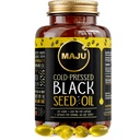 Maju Superfoods Black Seed Oil Capsules, Strong Cold Pressed, 2% Thymoquinone, 100% turkisk svart kumin Nigella Sativa Seed Oil, Organic BSO, Liquid Blackseed, 120 greve, 500mg per kapsel