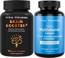 Vital Vitaminer Brain Booster Plus + Mäns Multivitaminer