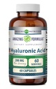 Fantastiska formler Hyaluronsyra 200 Mg Per servering kapslar tillskott | Icke-GMO | Glutenfri | Tillverkad i USA (60 greve)