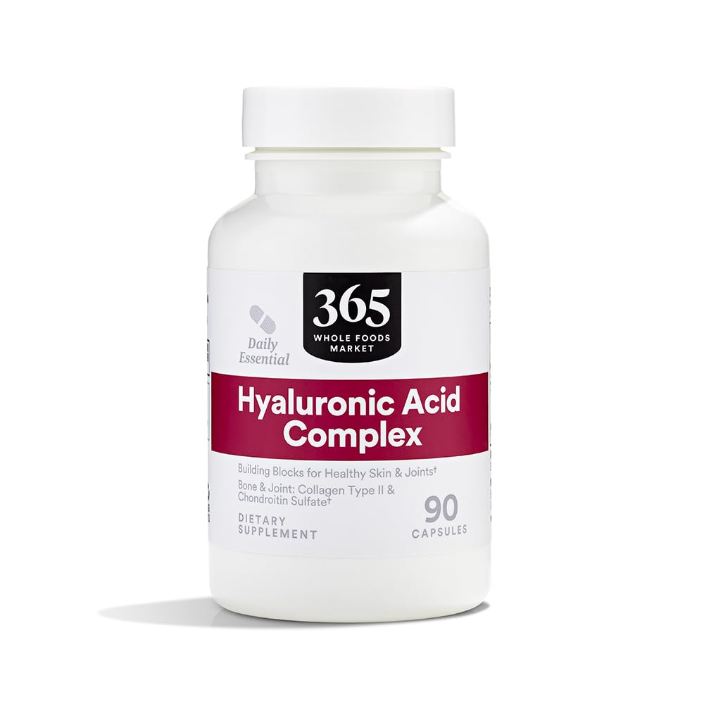 365 av Whole Foods Market, Hyaluronic Acid Blend, 90 Count