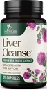 Liver Cleanse Detox & Repair Formel - 20-i-1 Advanced Liver Support Supplement med Silymarin Milk Thistle, Dandelion Root, Artichoke Extract, Turmeric, Choline och Beetroot - 120 Veggie Capsules