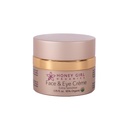 Honey Girl Organics Extra Känslig Ansikte och Eye Creme, 1,75 Fluid Ounce