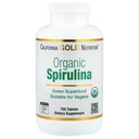 Kalifornien Gold Nutrition Certified Organic Spirulina, USP Verified, USDA Organic, Non-GMO, 500 mg, 720 vegetariska tabletter