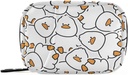 Pill Box Cute Duck 7 Day Pill Case Travel Pill Organizer Bag med Zipper Portable Weekly Vitamin Medicine Supplement Holder Pouch Bag