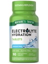 Naturens Sanning Electrolyte tabletter | No Sugar | 90 greve | Vegan, Non-GMO & Gluten Free Hydration Supplement | Med mineraler