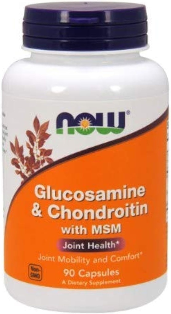 Glukosamin & Chondroitin med MSM - 90 Caps -2 Pack