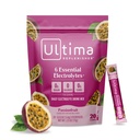 Ultima Replenisher Daily Electrolyte Powder Drink Mix - Sugar Free - Passionfrukt, 20 Stickpacks - Hydrationspaket med 6 elektrolyter och spårmineraler - Keto Friendly, Non-GMO