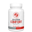 Silver Fern Gluten Komfort med Tolerase G - 1 flaska - 60 kapslar - Digestive Enzyme Gjorde Specifikt för att bryta ner och Digest Gluten Protein