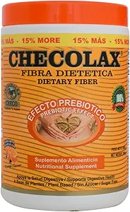 Vår kostfiber lindrar förstoppning naturligt, stöder reglering, uppblåst lättnad och tarmhälsa, sockerfri, icke-GMO, växtbaserad - Essential Fiber Boost, Orange (10,5 oz)