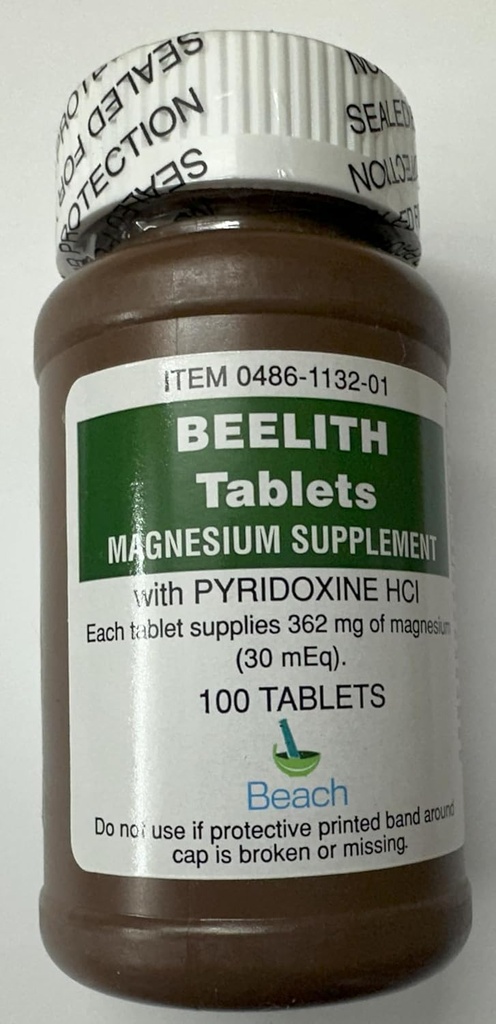 tabletter magnesiumtillskott med och pyridoxin HCL - 100 vardera - Köp Packs och SAVE (Pack of 2)