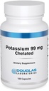 Douglas Laboratories Potassium 99 mg Chelated | Stöder Nerve Impulses, Skeletal Muscle Function och Redan Normal Blodtryck* | 100 kapslar