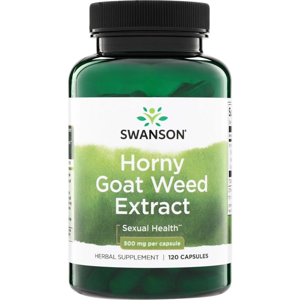 Swanson Horny Goat Weed Complex 120 kapslar