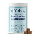 Probiotika för hundar, hundprobiotika och Digestive Enzymes, Pre & Probiotic över 1 miljarder CFU, för Gut Health och Digestive Health, Yeast Balance, Immune Support, 90 Soft Chews