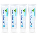 (4 Pack) Globe Extra Strength Itch Stopping Anti-Itch Cream 1.5 Oz med Histamine Blocker, Diphenhydramine HCl Topical Analgesic & Zink Acetate Skin Protectant för lättnad från de flesta utomhus kliar