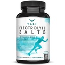 VALI Electrolyte Salts Rapid Oral Rehydration Replacement Pills. Hydration Nutrition Powder Supplement, Återhämtning och lättnad snabbt. Fluid Health Essentials. Keto Salt Mineral tabletter. 120 Veggie kapslar