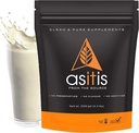 AS-IT-is Nutrition Whey Protein Concentrate Natural Raw Form ökar återhämtningen och minskar muskelförlust inga konserveringsmedel osötade och osmakade (2 Kg/70,5 Oz)