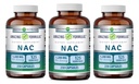 Fantastiska formler NAC 600 Mg | N-Acetyl Cysteine Supplement | Capsules | Non-GMO | Gluten Free | Made in USA (3 Pack, 250 Count)