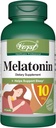 Melatonin 10mg 60 kapslar, främjar sömn och avkoppling, drogfri snabb frisättning sömnhjälp, kosttillskott, lätt att ta, maximal styrka.
