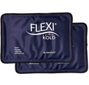 2 FlexiKold Gel Ice Packs - Ice Packs for Injuries Reusable, Back Pain Relief, Knee Ice Pack Wrap, After Surgery, Ice Pack för Knee - 6303-COLD-2PK av NatraCure - Medium - 2PK