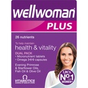 Vitabiotika Wellwoman Plus tabletter 56 kapslar