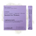 LACTOMEDI Inositol Supplement för kvinnor | Myo-Inositol 4000mg + D-Chiro-Inositol 100mg | Balanserad 40:1 Ratio | Menstruationscykel & Wellness Support | 30 Dag Supply