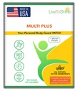 Live To Shine Multi Plus Topical Patch - USA Made - 30 dagars leverans för kvinnor och män