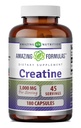 Fantastiska formler Kreatin Monohydrat Amino Supplement | 3000 Mg per portion | 180 kapslar | Icke-GMO | Glutenfri | Tillverkad i USA