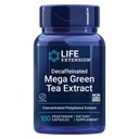 Life Extension Decaffeinated Mega Green Tea Extract - Polyfenol-Rich, Cell Health, Hjärthälsa, Hjärnhälsa, Antioxidantskydd - Icke-GMO, Gluten-Free, Vegetarian - 100 kapslar
