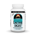 Källa Naturals Lactase Digest, för laktosintolerans * - 180 kapslar