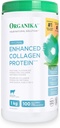 Organika Original Enhanced Collagen, 100% ren, smaklös hydrolyserad Collagen (peptider) Powder, 1kg