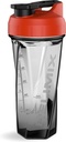 HELIMIX 2.0 Vortex Blender Shaker Bottle, 29 Fluid Ounces, Plast, No Shaking Tillbehör Behöver, Odor Resistant, Leak Proof, Hållbar, Lätt att Rengöra, Sturdy Loop för transport