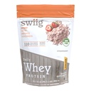 swiig Premium Daily Whey Protein Matrix Strawberry 2.2 lb - 20g Protein Gluten-Free Non-GMO No Fillers No Artificial Flavors Förbättrad med Aminosyror för Muscle Recovery All Natural Formel