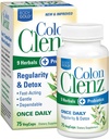 Body Gold Colon Clenz Regularity & Detox Formel | När dagligt stöd med 9 örter + aktiv probiotika | 75 CT