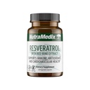 NutraMedix Resveratrol Capsules - Bioavailable Antioxidants Supplement från Red Wine Extract + Grape Skins - 200mg japansk Knotweed för Immune & Cardiovascular Support (60 kapslar)