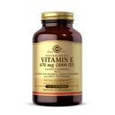 Solgar Vitamin E 670 mg (1000 IE), 100 Mixed Softgels - naturlig antioxidant, hud- och immunsystemsupport - naturligt källad vitamin E - Glutenfri, Dairy Free - 100 portioner
