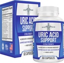 All-in-1 Uric Acid Cleanse Support Supplement with 14 Active Ingredients | Daily Detox & Flush Support | Uric Acid Health Supplements for Men & Women | 60 Capsules