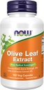 NOW Foods Supplements, Olive Leaf Extract med Echinacea Extract 4%, Extra styrka, Gratis Radikal Scavenger *, 100 Veg kapslar