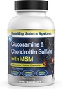 Advanced Mobility & Flexibility Support Formula med Glucosamine, Chondroitin & MSM - 240 kapslar för aktiv livsstil och daglig Wellness