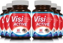 Vision Support Supplement - Eye Health Formel med L-Tartrate, Resveratrol, Blueberry Extract, Vitamins A, C, D & 11 Ingredienser för Vision Support - 60 kapslar / flaska - 6 Pack