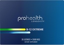 ProHealth Vitamin B 12 Extreme- 35 000 mcg Mega Dose, 7 X Styrka (30 Sublingual Dissolvable Tablets) Extra Styrka, B 12 Vitamin, Methylcobalamin, Dibencozide, Cyanocobalamin, Hydroxocobalamin