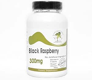 Black Raspberry 300mg - 90 kapslar - Inga tillsatser - Naturtitionstillägg