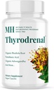 MICHAELs hälsonaturopatiska program Thyrodrenal - 120 Vegan kapslar - Stöder sköldkörtel & Adrenal Health - med vitamin C - 60 portioner