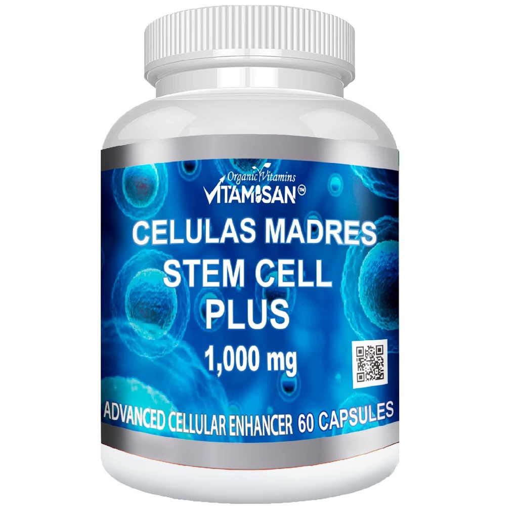 Celulas Madres 60 kapslar Vitamisan 1000 mg Aphanizomenon Flos-aquae Blue Green Algae AFA Stem Natural Cell