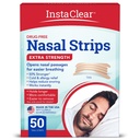 Extra-styrka Nasal Strips, Tan 50 ct | Fungerar direkt, Andas bättre, Nasal Congestion Relief, slutar snarka, kall och allergi, extra styrka Tan