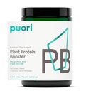 Puori Vegan Plant Protein Enhancer Powder - 25 portioner - Neutral Flavor Pea Protein med Algae Calcium för viktiga Aminosyror - Dairy-Free, Vegetarian, Icke GMO