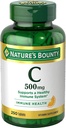 Naturens Bounty Pure Vitamin C 500 mg tabletter 250 tabletter (Pack of 9)